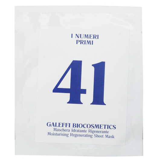 I NUMERI PRIMI - N.41 Moisturising Regenerating Sheet Mask